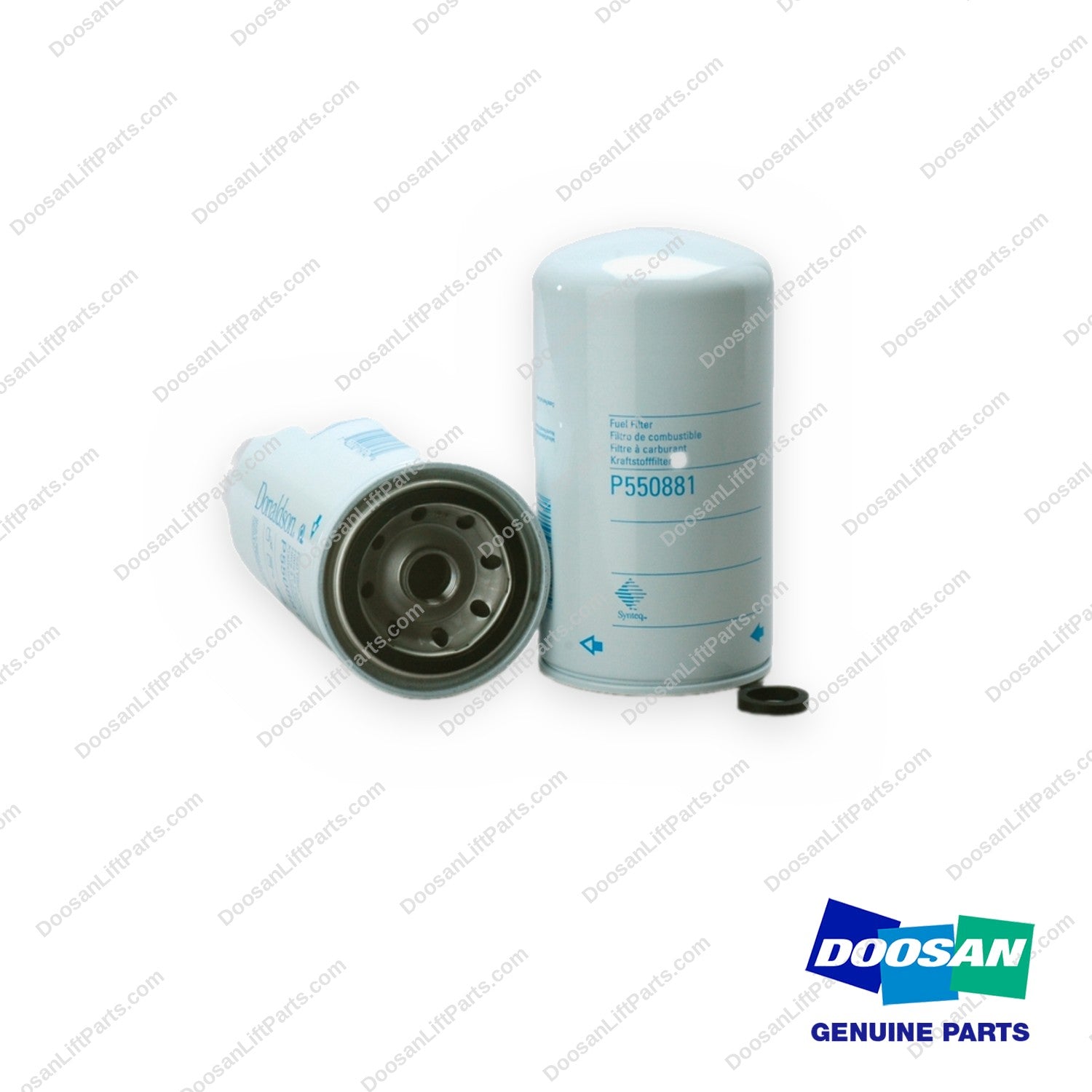 P550881 - Spin ON Fuel Filter (Pack of 12) - OEM Doosan Daewoo Bobcat