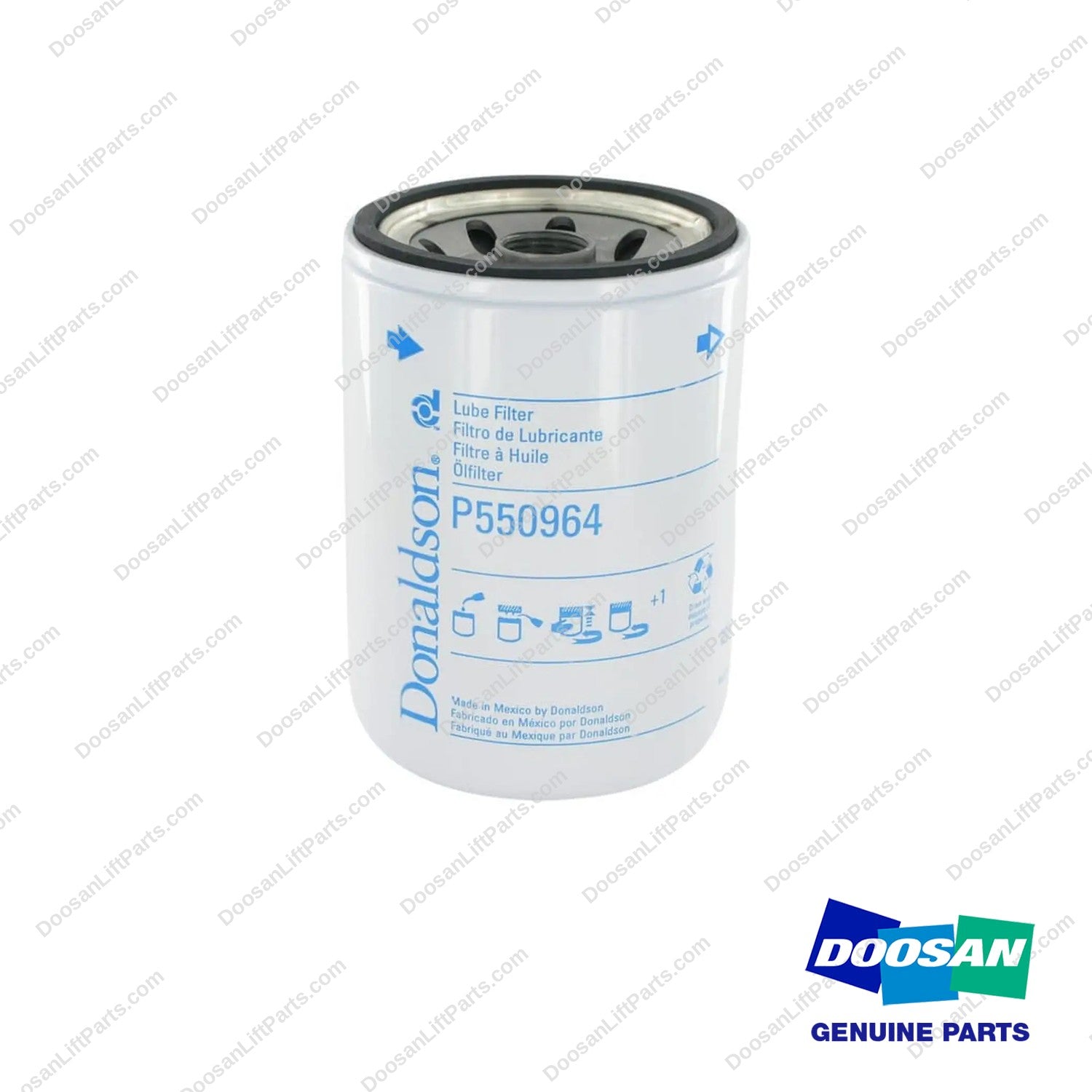 P550964 - Lube Filter 12 (Pack of 12) - photo 2 - genuine Doosan / Bobcat forklift part