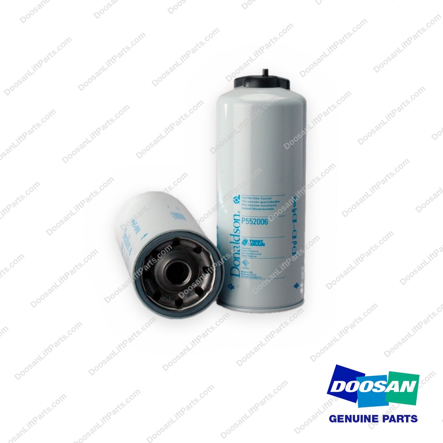 P551006 - Ff/ws Filter 6 (Pack of 6) - OEM Doosan Daewoo Bobcat