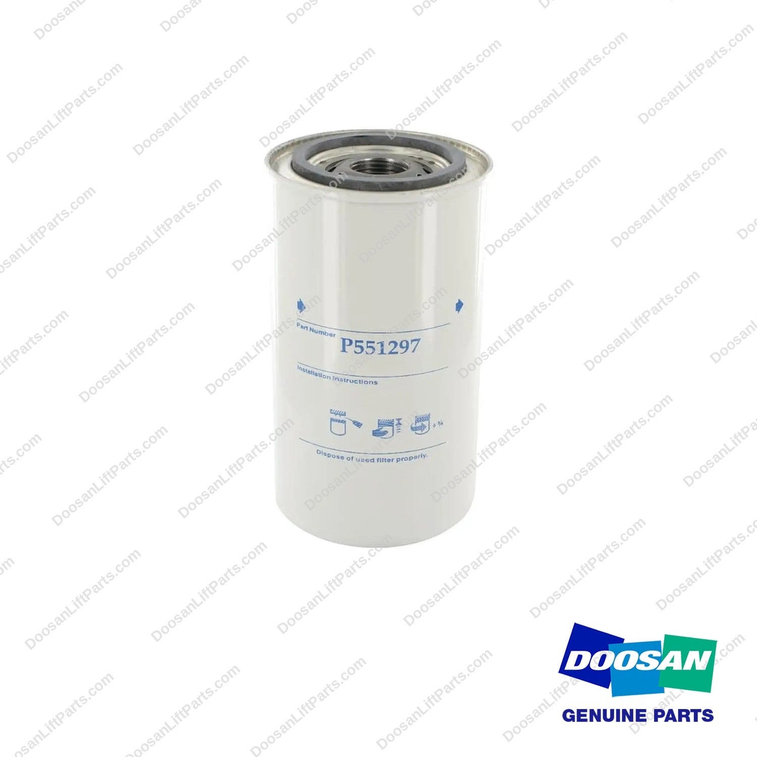 P551297 - Lube Filter (Pack of 12) - photo 2 - genuine Doosan / Bobcat forklift part