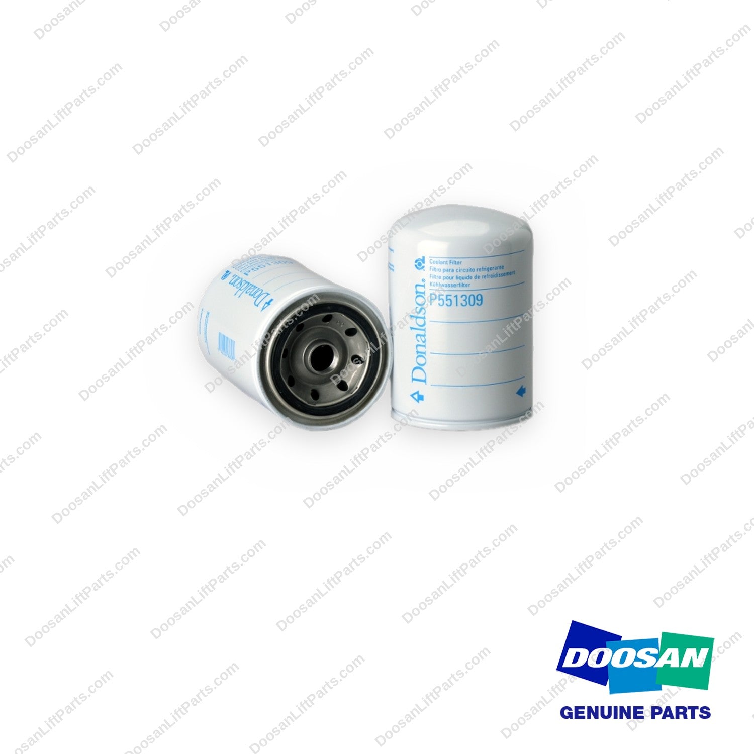 P551309 - Coolant Filter 12 (Pack of 12) - OEM Doosan Daewoo Bobcat