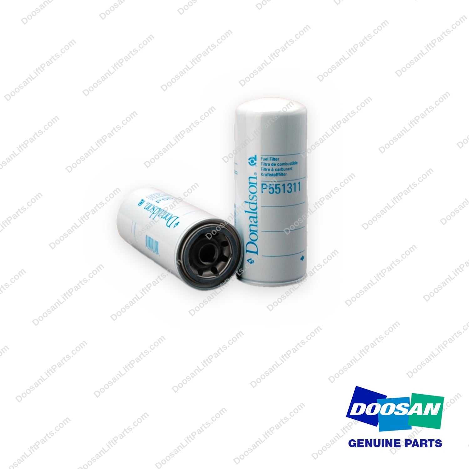P551311 - Fuel Filter 12 (Pack of 12) - OEM Doosan Daewoo Bobcat