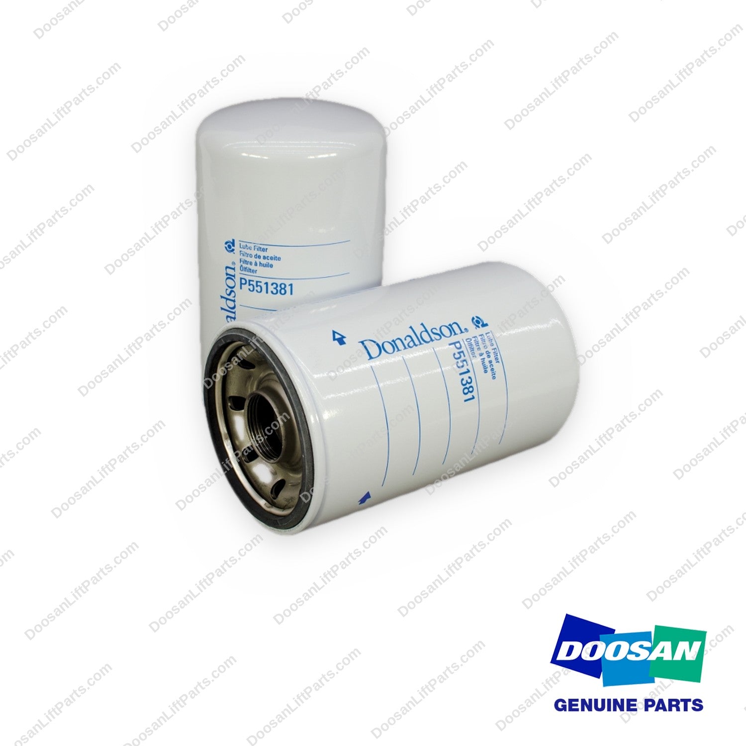 P551381 - Lube Filter 6 (Pack of 6) - OEM Doosan Daewoo Bobcat