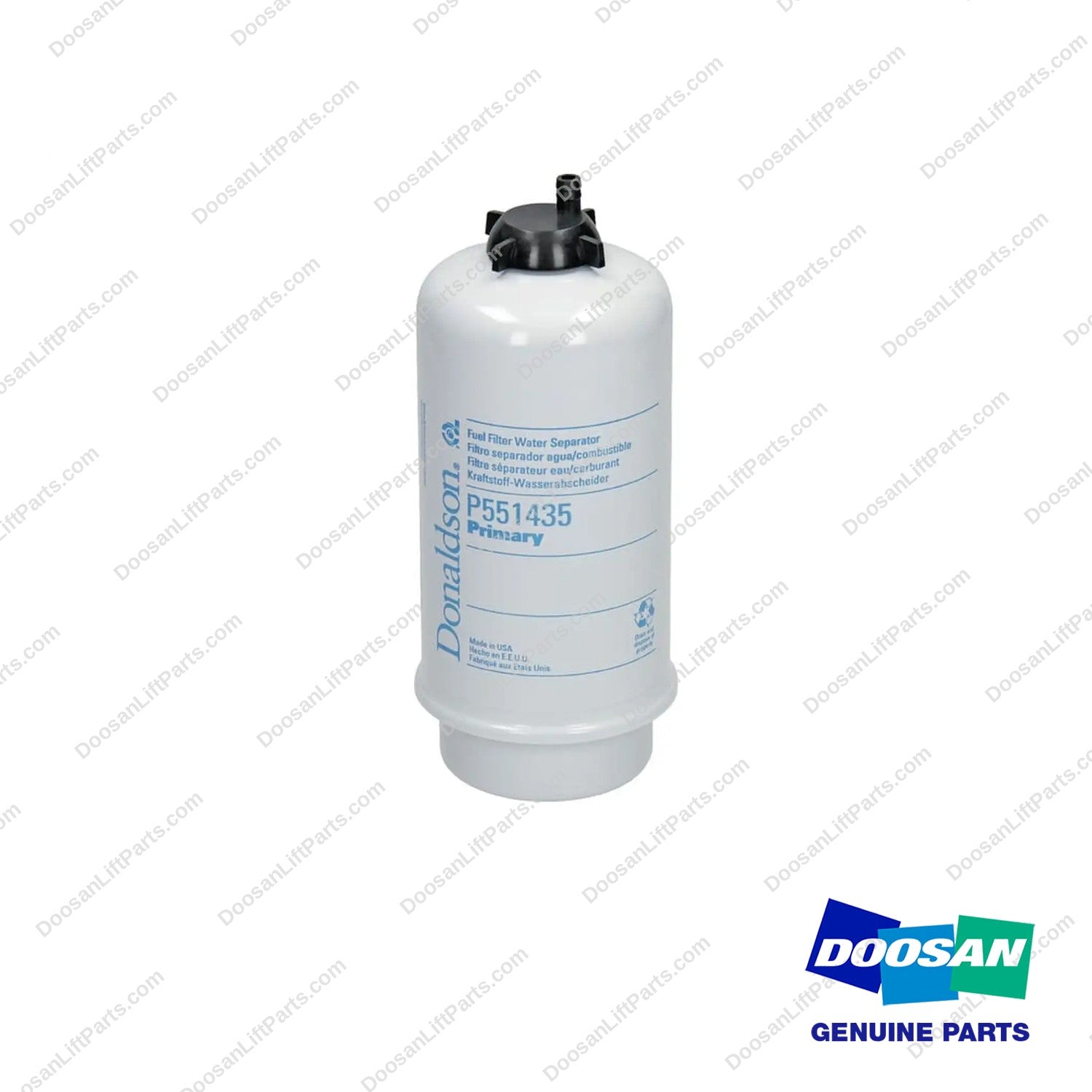 P551435 - Air & Liqu Fuel Filt/water Sep Cartridge (Pack of 6) - photo 2 - genuine Doosan / Bobcat forklift part