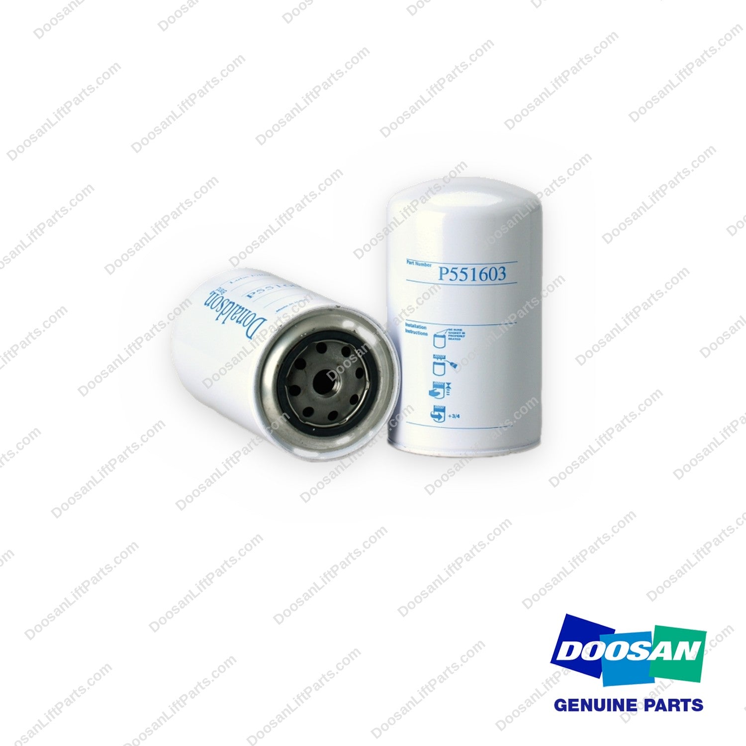 P551603 - Lube Filter - OEM Doosan Daewoo Bobcat
