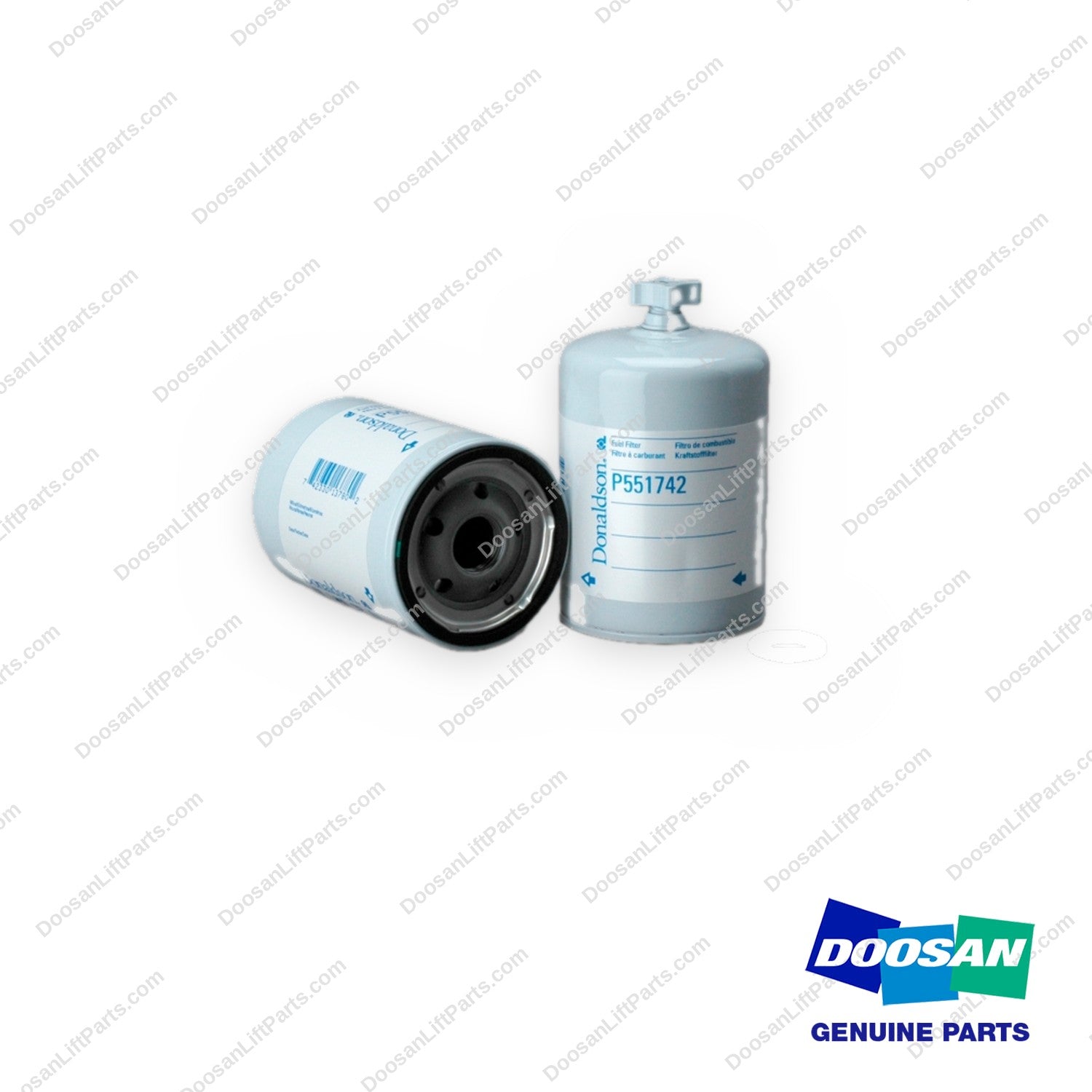 P551742 - Ff/ws Filter (Pack of 5) - OEM Doosan Daewoo Bobcat