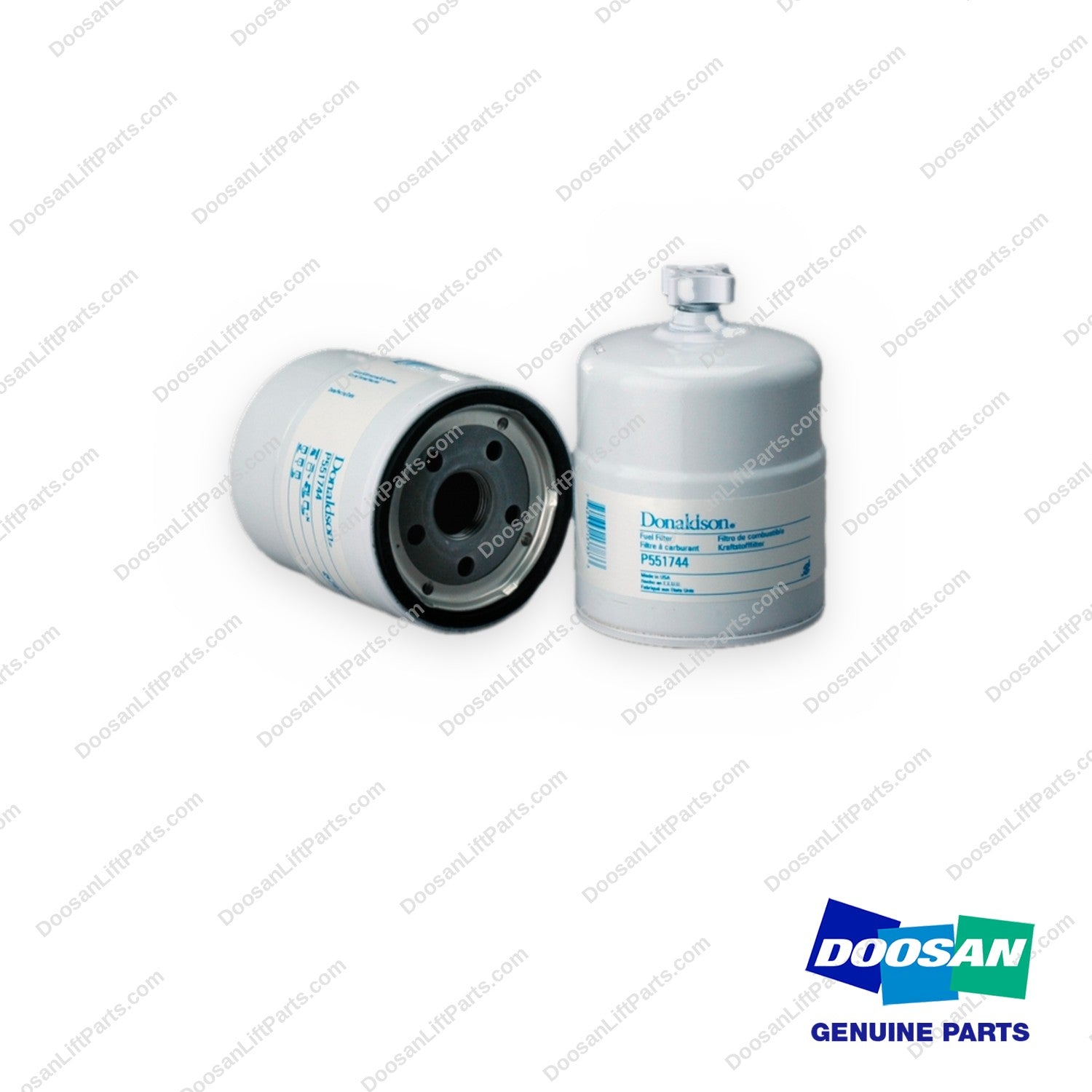 P551744 - Ff/ws Filter - OEM Doosan Daewoo Bobcat