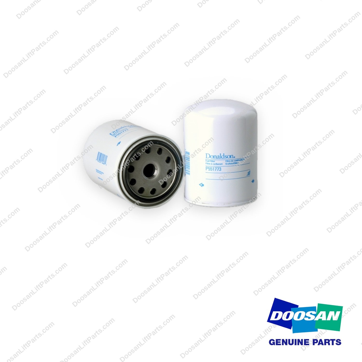 P551773 - Fuel Filter (Pack of 12) - OEM Doosan Daewoo Bobcat