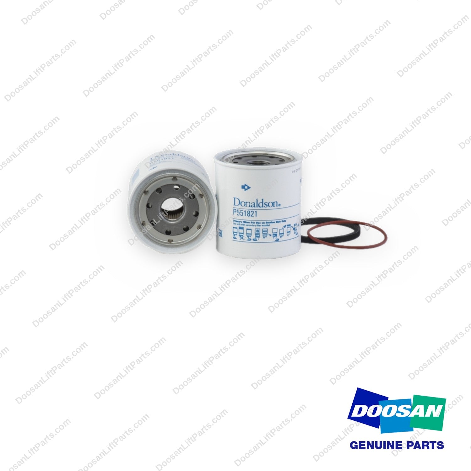 P551821 - Water Separator S Fuel Filter (Pack of 6) - OEM Doosan Daewoo Bobcat