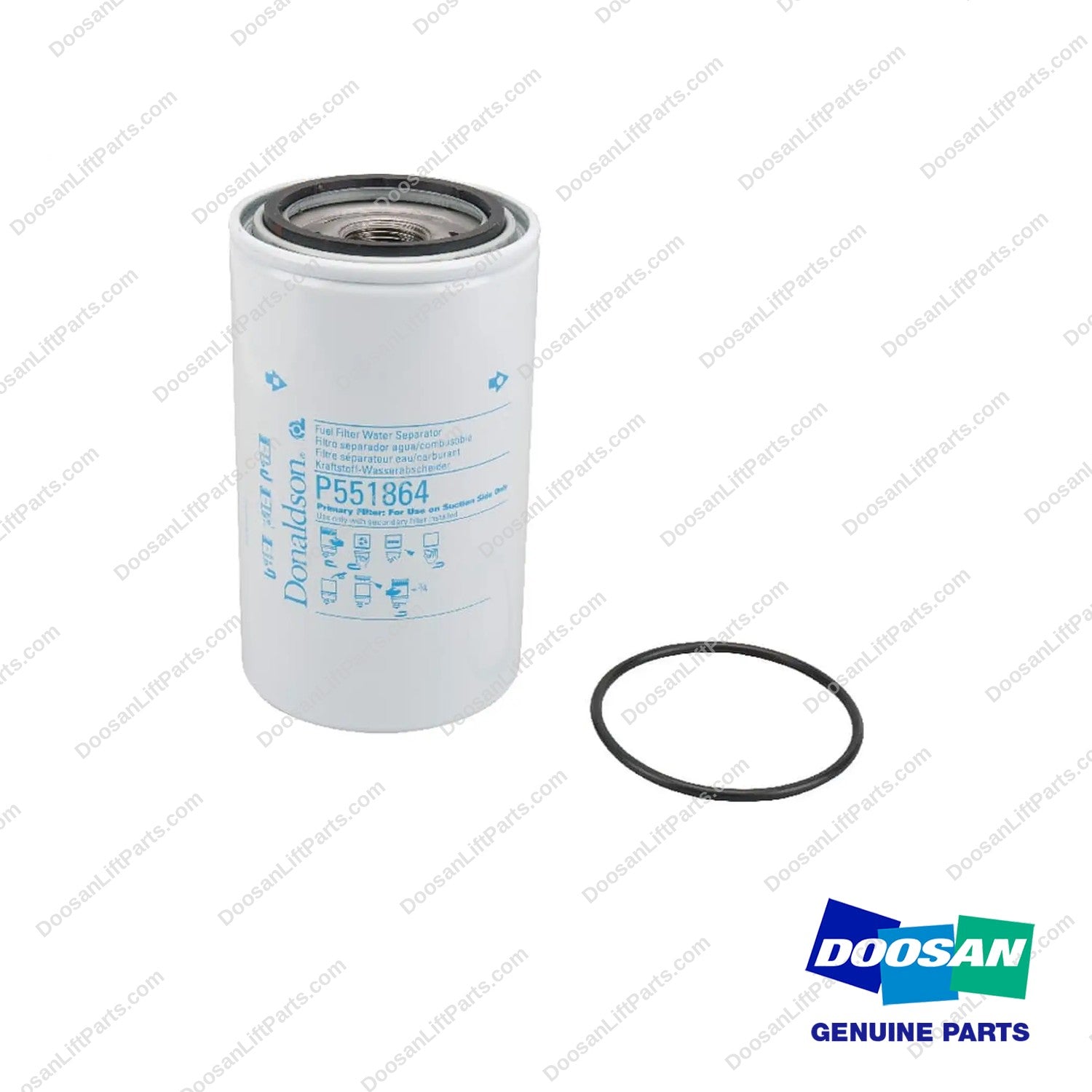P551864 - Ff/ws Spin - photo 2 - genuine Doosan / Bobcat forklift part