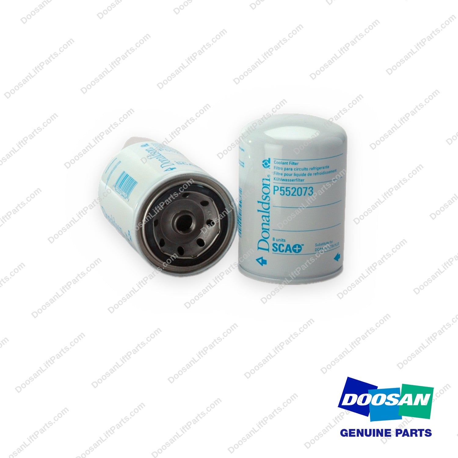 P552073 - Coolant Filter 12 (Pack of 12) - OEM Doosan Daewoo Bobcat