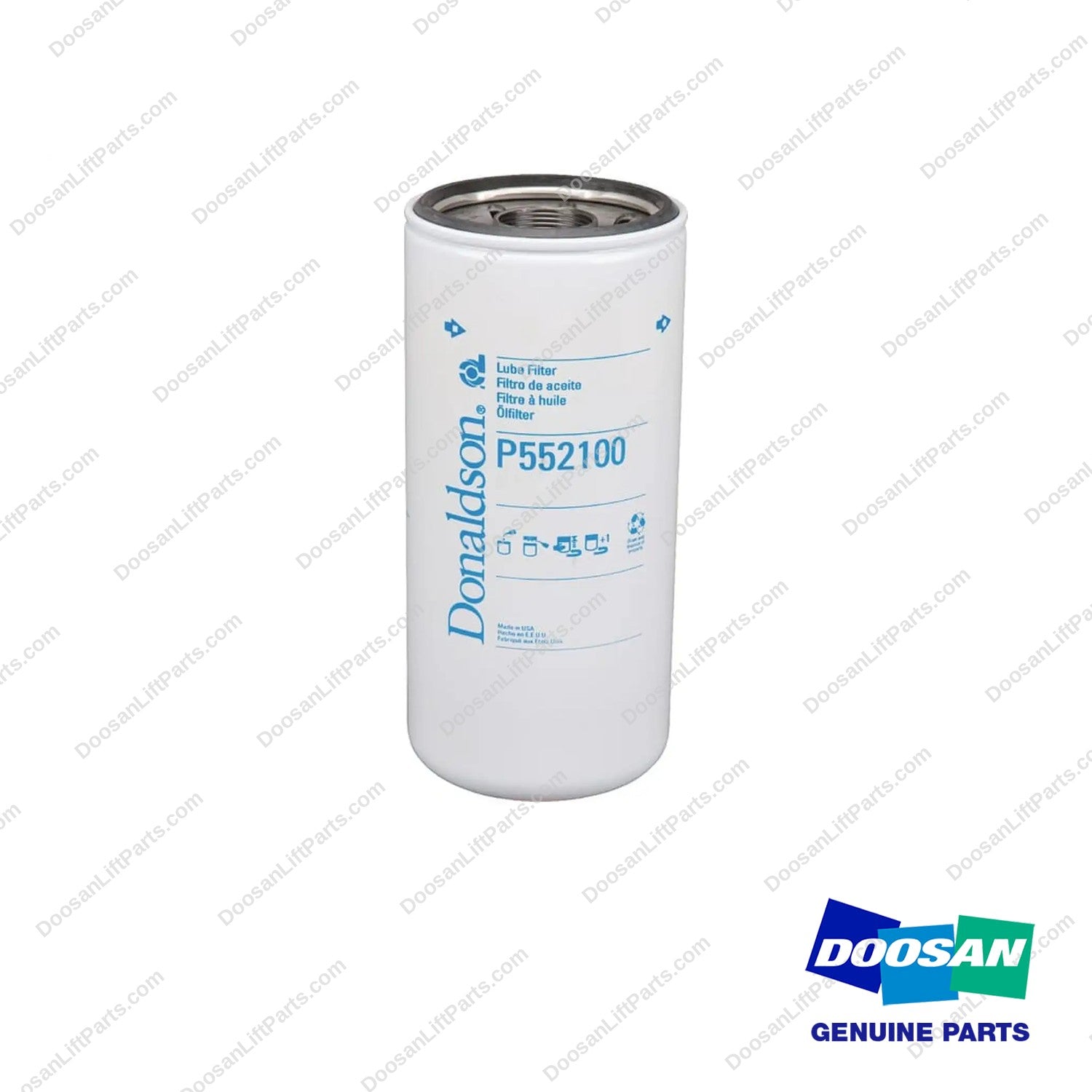 P552100 - Lube Filter (Pack of 6) - photo 2 - genuine Doosan / Bobcat forklift part