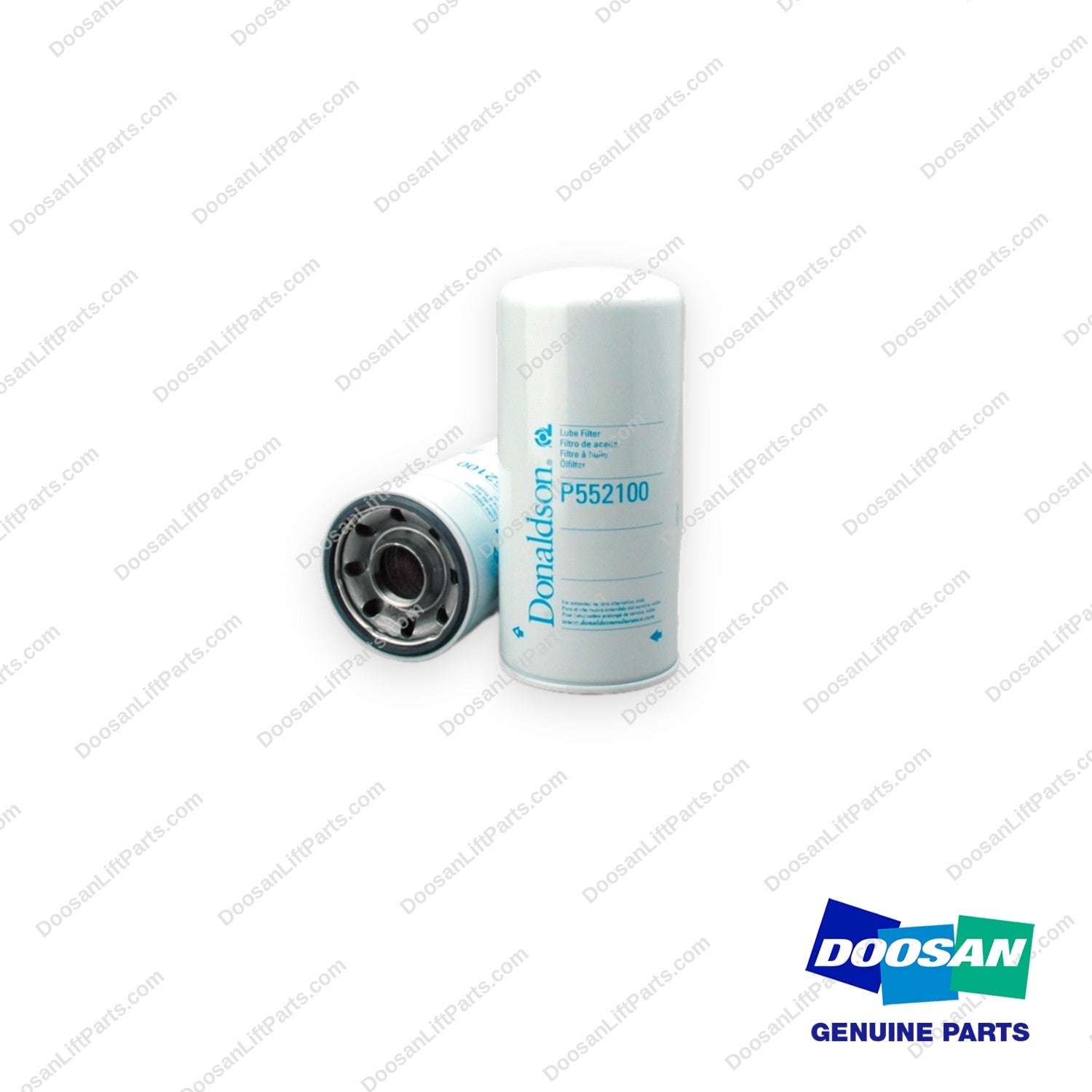 P552100 - Lube Filter (Pack of 6) - OEM Doosan Daewoo Bobcat