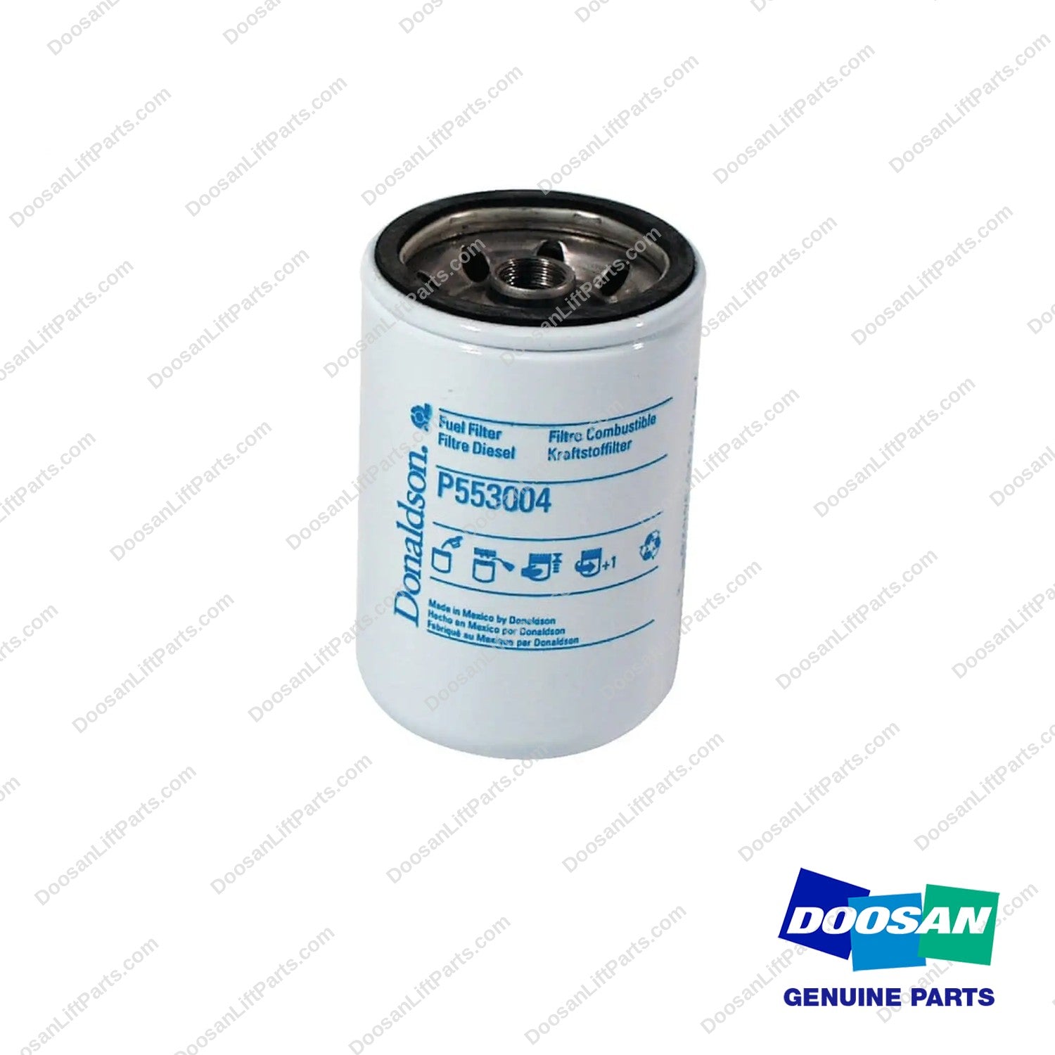 P553004 - Fuel Filter (Pack of 12) - photo 2 - genuine Doosan / Bobcat forklift part