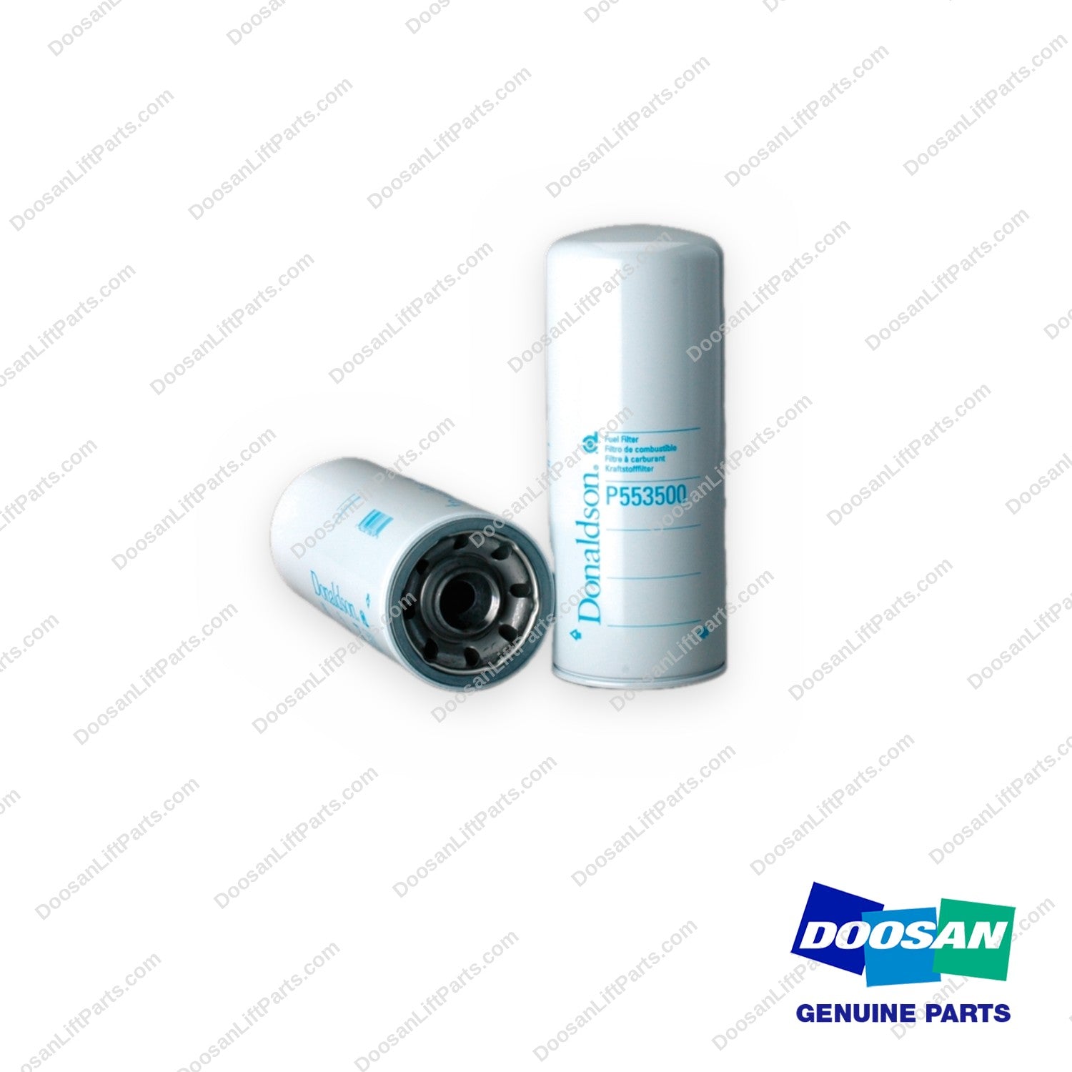 P553500 - Air & Liquid Filt. Air/oil S Fuel Filter (Pack of 6) - OEM Doosan Daewoo Bobcat