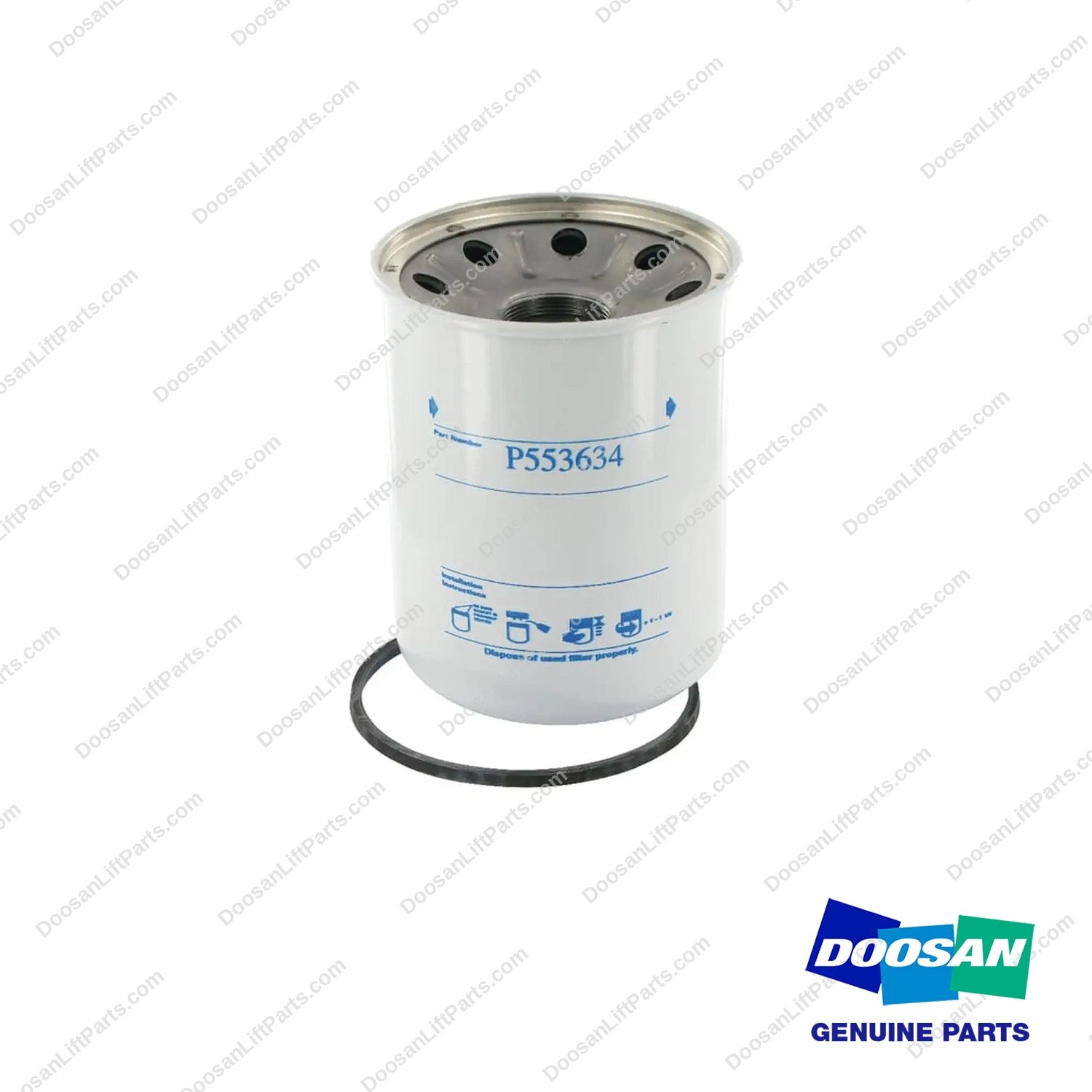 P553634 - Lube Filter 6 (Pack of 6) - photo 2 - genuine Doosan / Bobcat forklift part