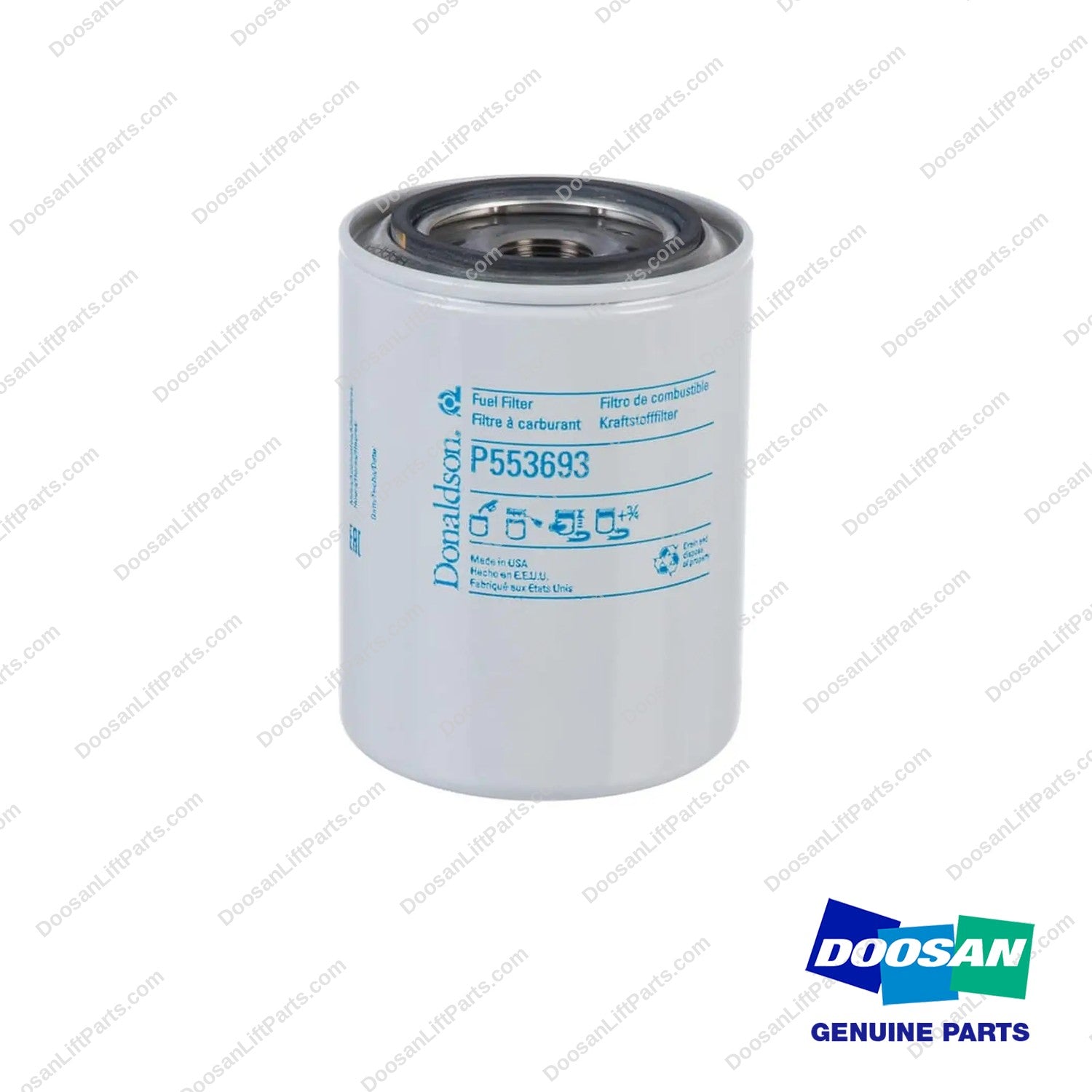 P553693 - Fuel Filter 12 (Pack of 12) - photo 2 - genuine Doosan / Bobcat forklift part