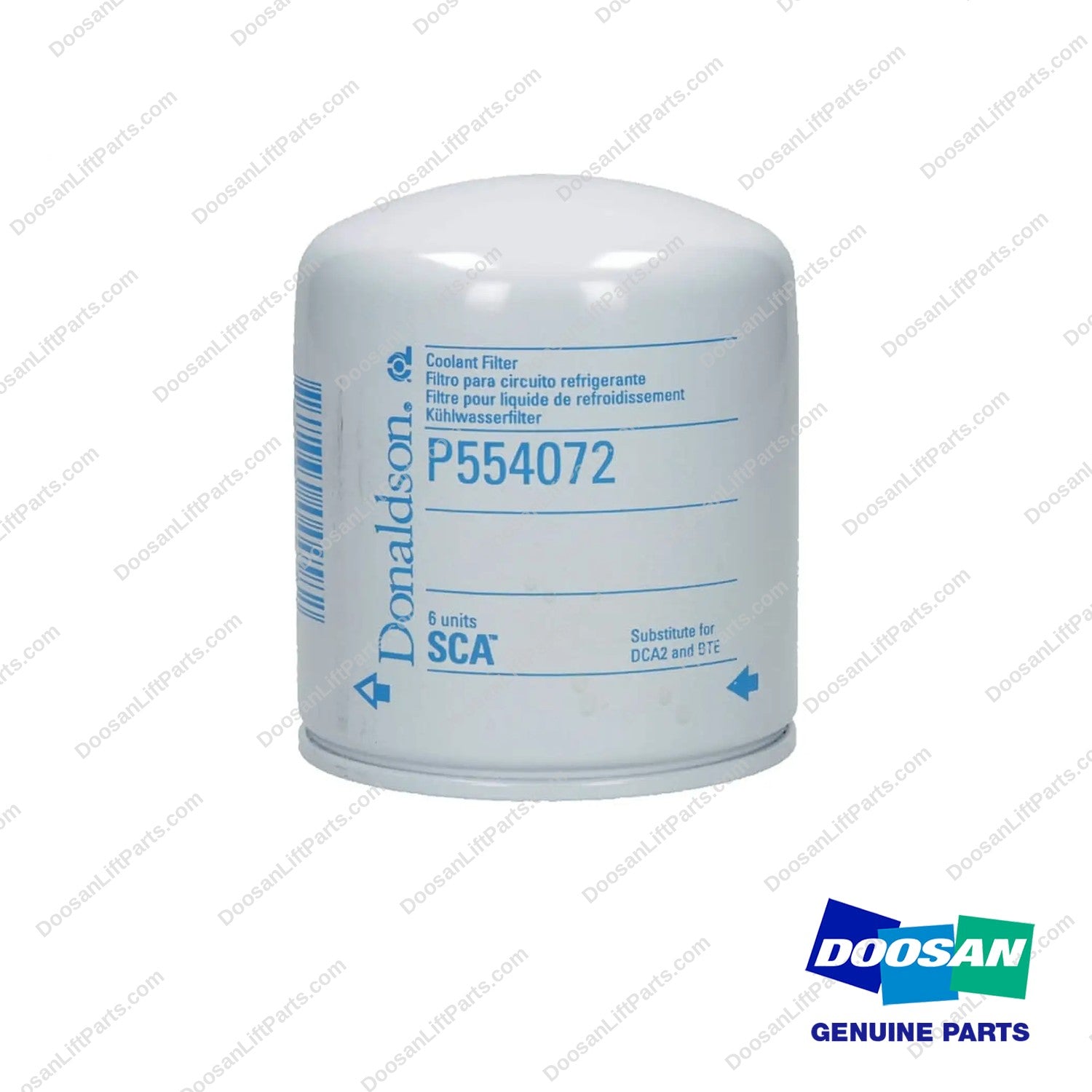 P554072 - Coolant Filter 12 (Pack of 12) - photo 2 - genuine Doosan / Bobcat forklift part
