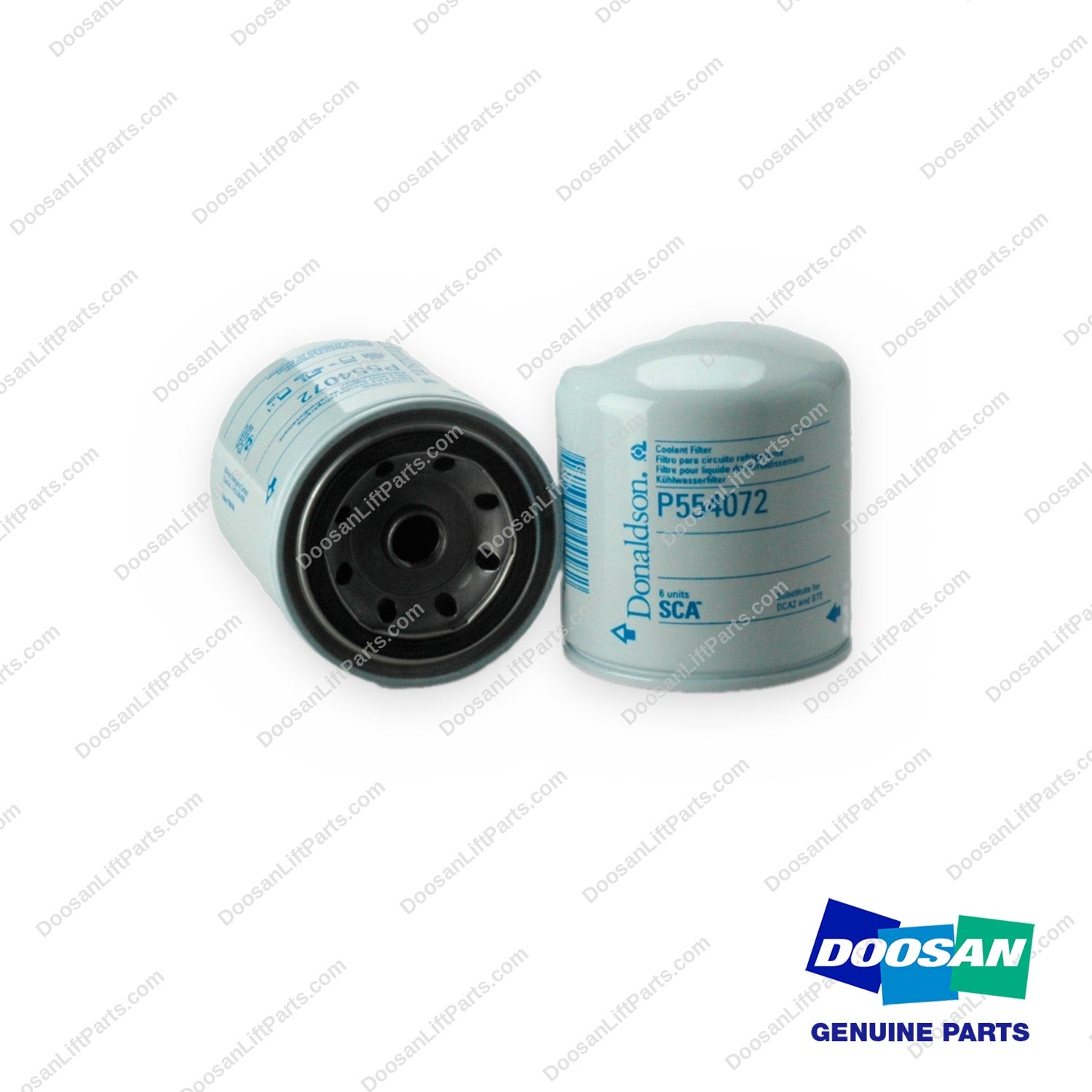 P554072 - Coolant Filter 12 (Pack of 12) - OEM Doosan Daewoo Bobcat