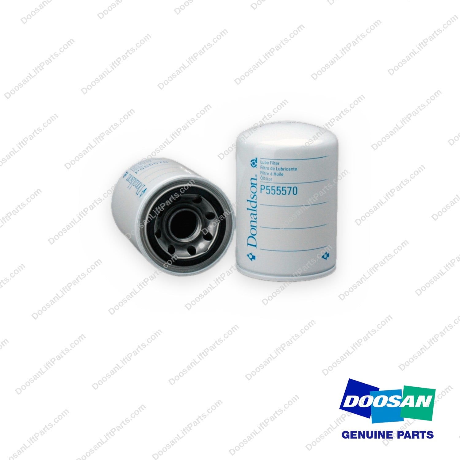 P555570 - Lube Filter 12 (Pack of 12) - OEM Doosan Daewoo Bobcat