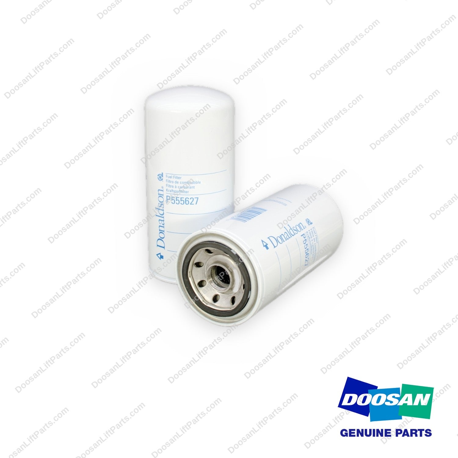 P555627 - Fuel Filter (Pack of 6) - OEM Doosan Daewoo Bobcat