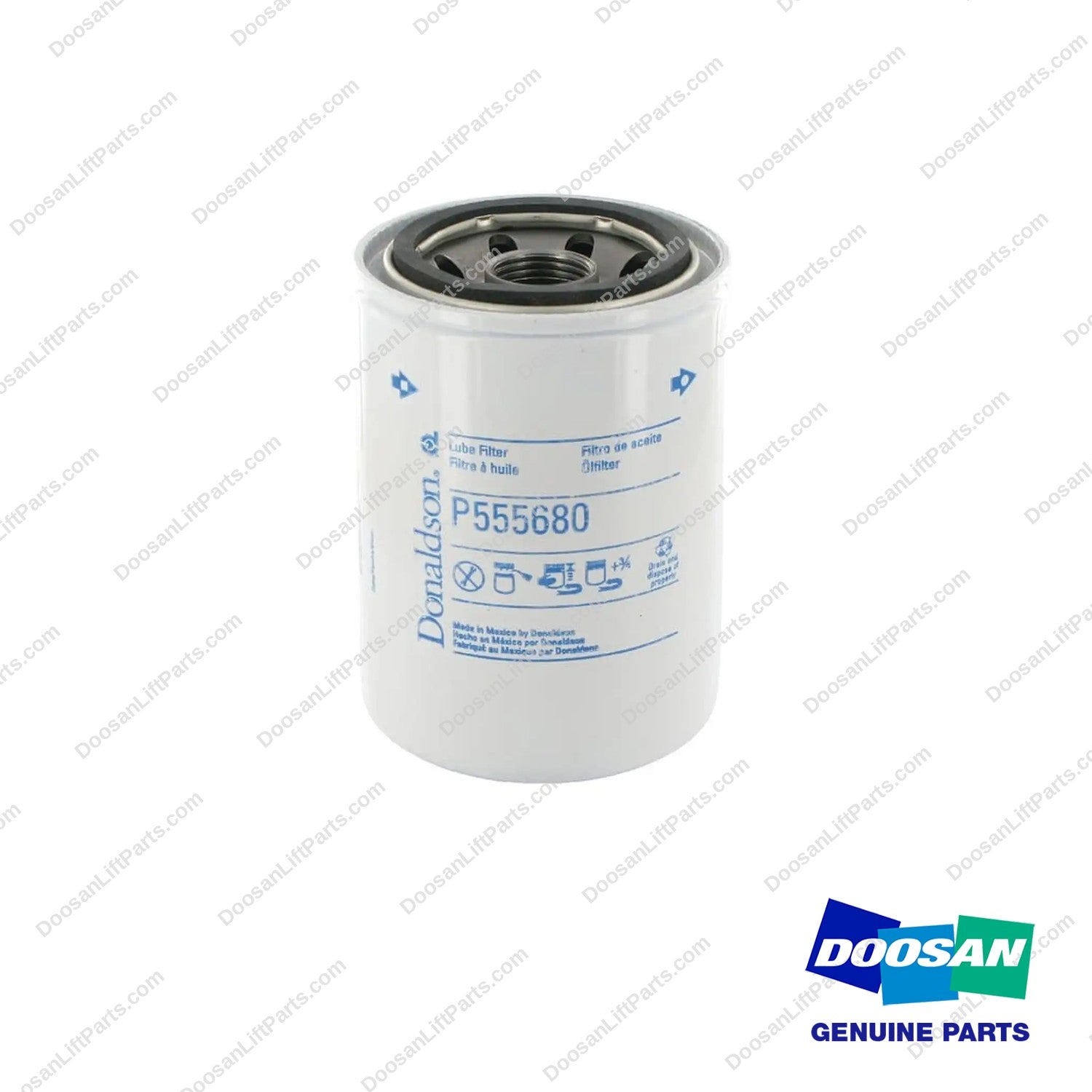 P555680 - Lube Filter (Pack of 12) - photo 2 - genuine Doosan / Bobcat forklift part