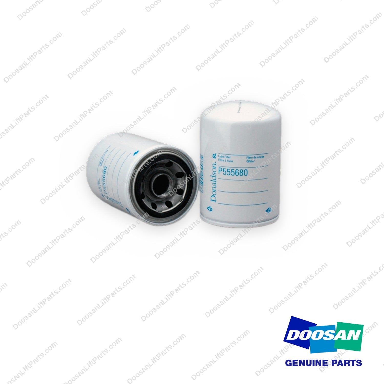 P555680 - Lube Filter (Pack of 12) - OEM Doosan Daewoo Bobcat