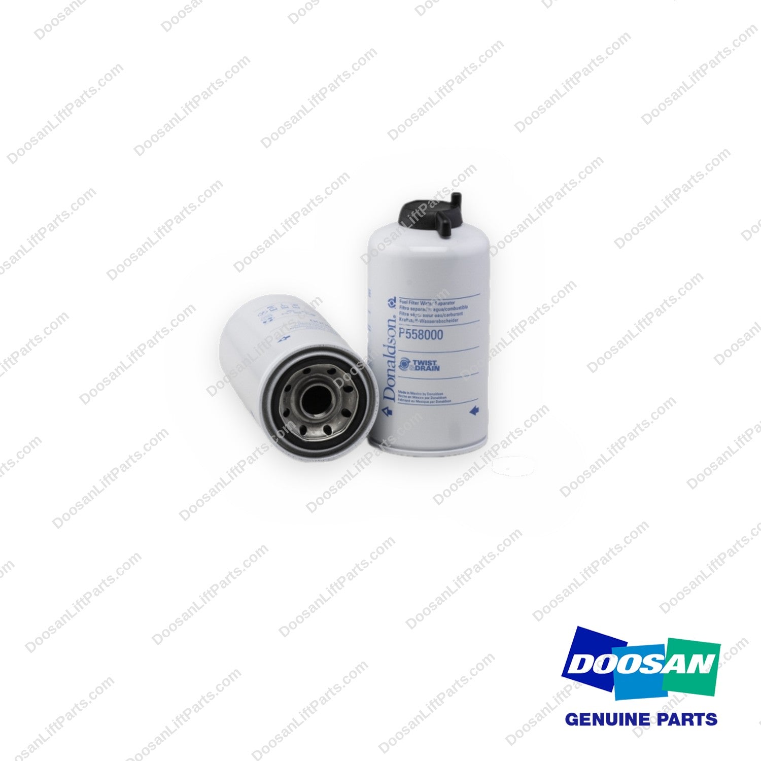 P558000 - Ff/ws Filter 12 (Pack of 12) - OEM Doosan Daewoo Bobcat