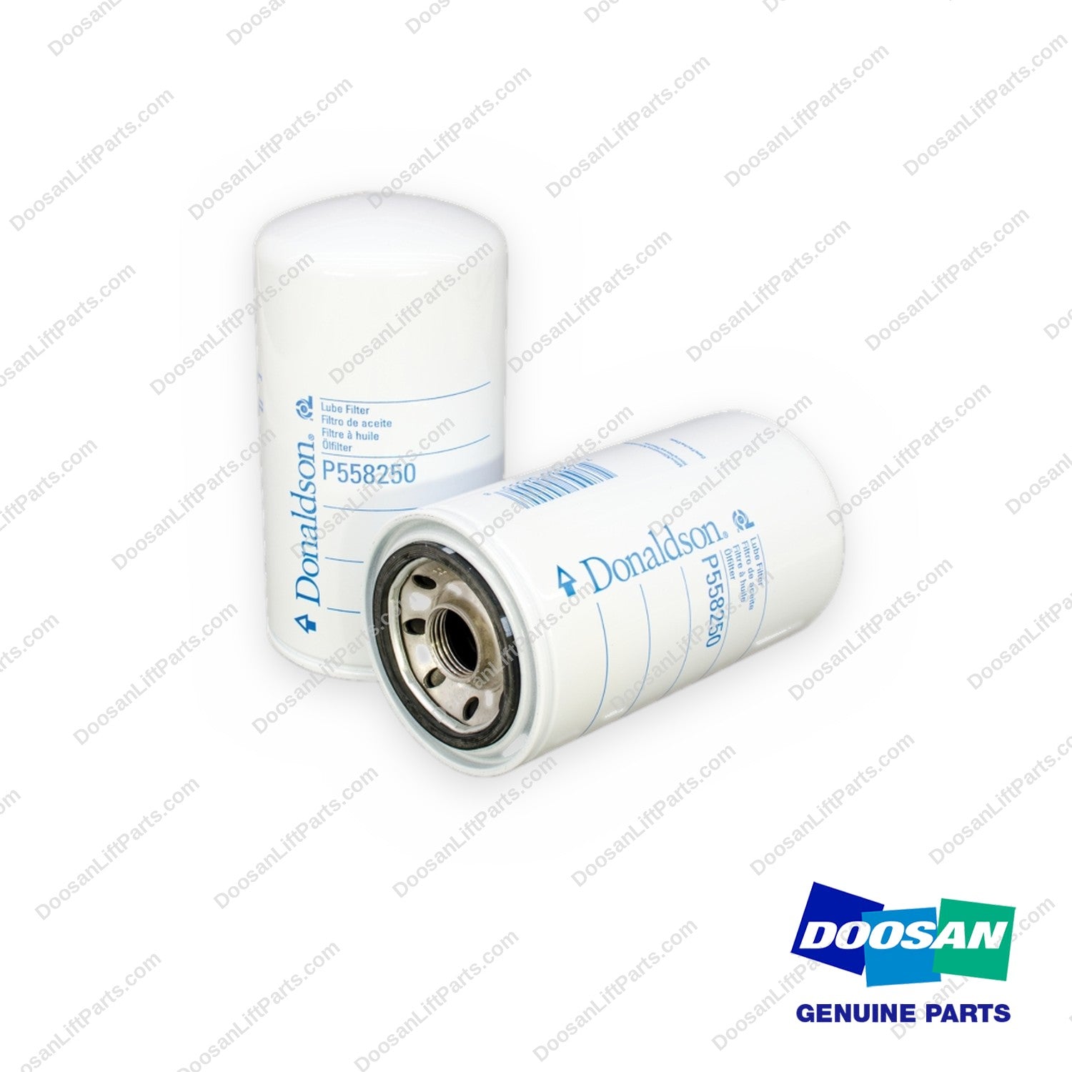 P558250 - Lube Filter 12 (Pack of 12) - OEM Doosan Daewoo Bobcat
