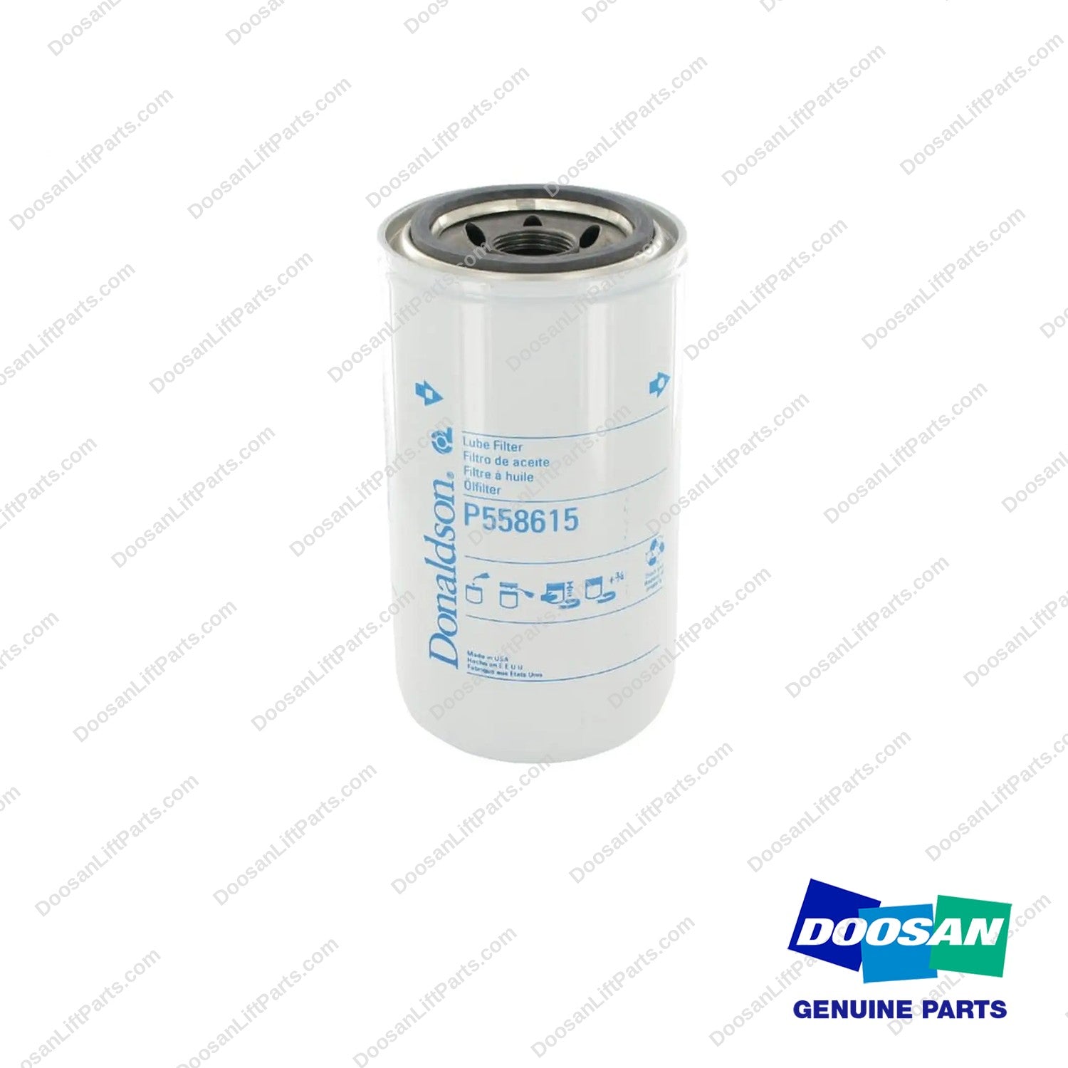 P558615 - Lube Filter (Pack of 12) - photo 2 - genuine Doosan / Bobcat forklift part