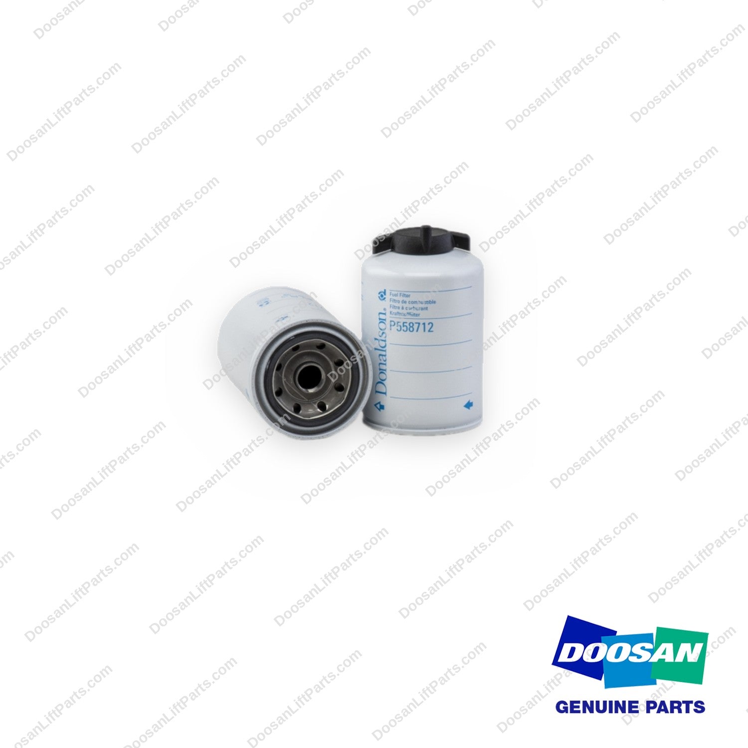 P558712 - Fuel Filter 12 (Pack of 12) - OEM Doosan Daewoo Bobcat