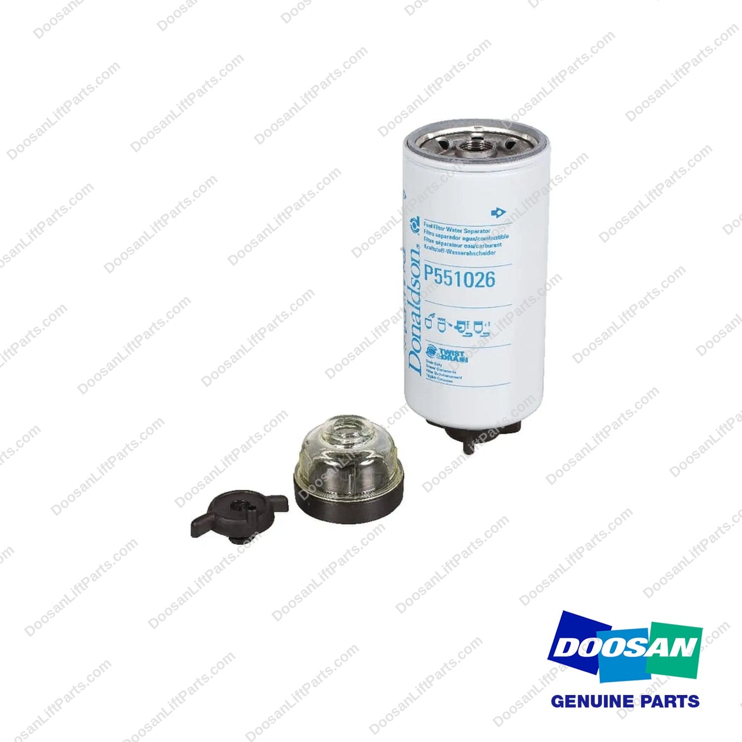 P559118 - Filter Kit - photo 2 - genuine Doosan / Bobcat forklift part