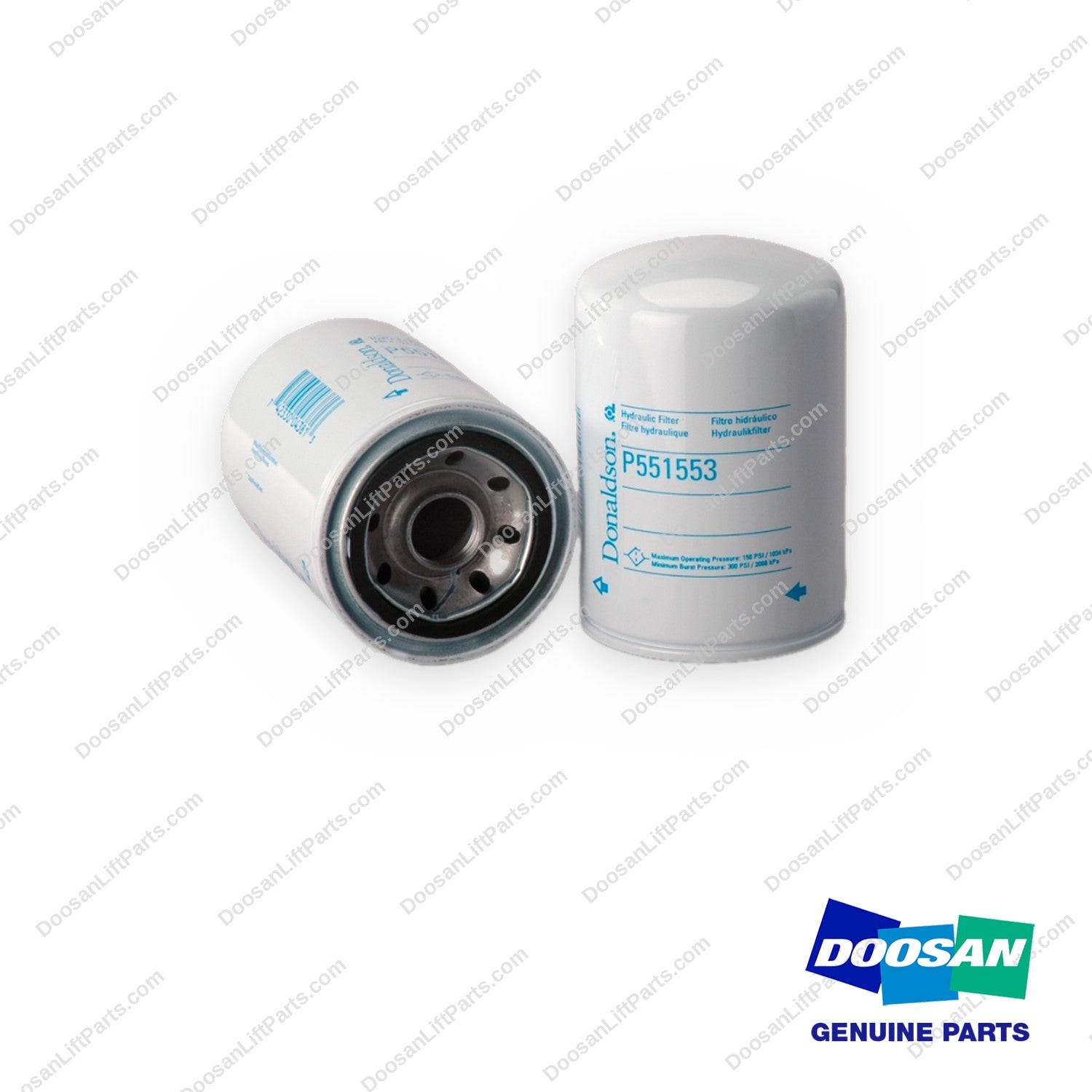 P562199 - Filter Assembly 12 (Pack of 12) - OEM Doosan Daewoo Bobcat
