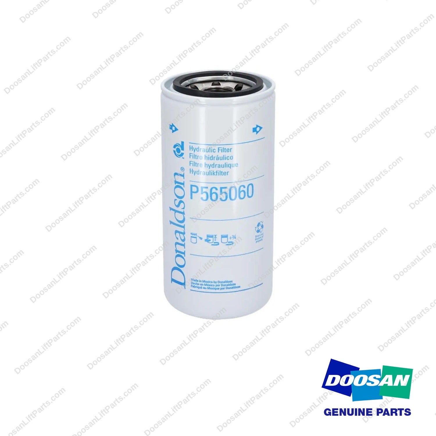 P565060 - Oil Hydraulic Filter - photo 2 - genuine Doosan / Bobcat forklift part
