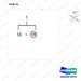S0358871 DIFF. AS - parts diagram, item 1H shown - genuine Doosan / Bobcat forklift part