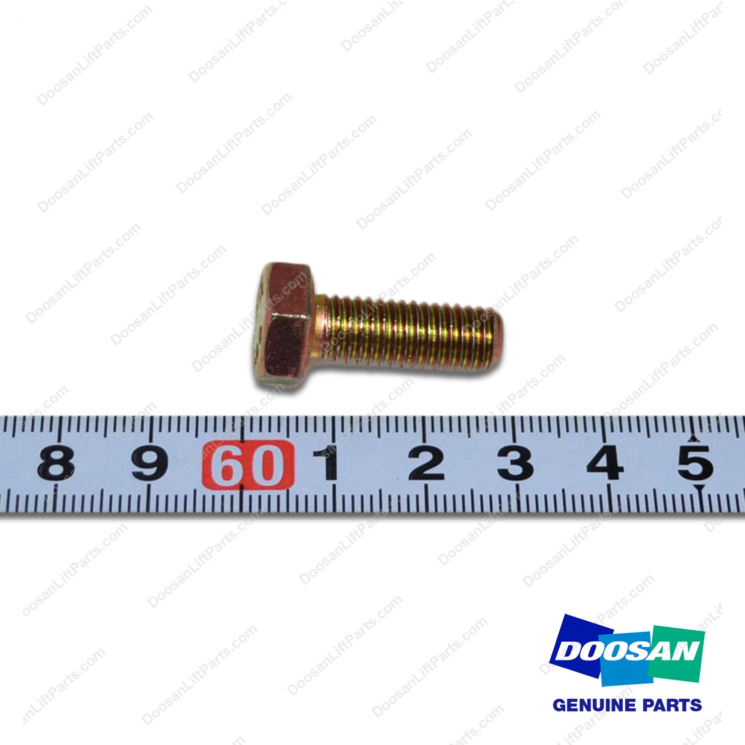 Bolt,Hex M8X1.25X22 - Doosan Forklift Part S0508953