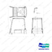 S0515261 OVERHEAD GUARD GP - BC18/20T(SOFT) - full parts diagram - genuine Doosan / Bobcat forklift part