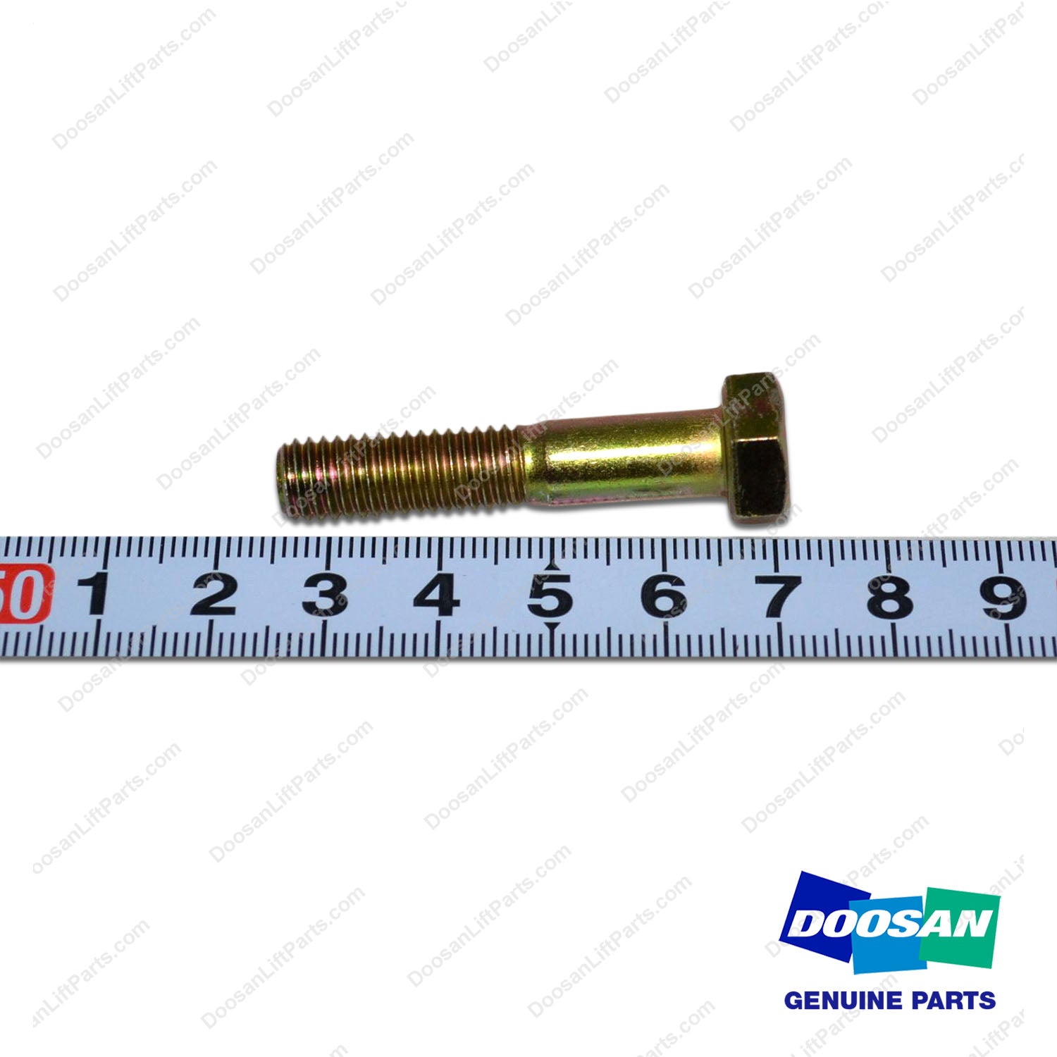 Bolt,Hex, M8X40 - Doosan Forklift Part S0556163