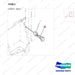 S0575270 MOUNTING GP-MAST - parts diagram, item 2 shown - genuine Doosan / Bobcat forklift part