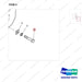 S0576061 COUNTER WEIGHT - 2 TON - parts diagram, item 5 shown - genuine Doosan / Bobcat forklift part