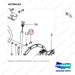 S0786163 ENGINE & TRANSMISSION ASSY - parts diagram, item 17 shown - genuine Doosan / Bobcat forklift part