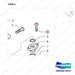 S2211861 DRIVE AXLE AS - L.H(B32X) PART 5 OF 5 - parts diagram, item 4 shown - genuine Doosan / Bobcat forklift part