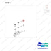S2221566 BED ASSY;MAST - parts diagram, item 4 shown - genuine Doosan / Bobcat forklift part