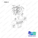S4010733 Lighting & Warning Gp - full parts diagram, item 12 marked - genuine Doosan / Bobcat forklift part