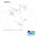 S5020113 LIGHT GROUP;WARNING - full parts diagram, item 20 marked - genuine Doosan / Bobcat forklift part