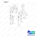 S5741280 RELAY GP-LIFT - (FFL) - full parts diagram, item 11 marked - genuine Doosan / Bobcat forklift part