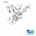 S8000351 SHIFT GEAR PART (I);NX(M)-VP - full parts diagram, item 13 marked - genuine Doosan / Bobcat forklift part