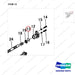 S8000351 SHIFT GEAR PART (I);NX(M)-VP - parts diagram, item 13 shown - genuine Doosan / Bobcat forklift part