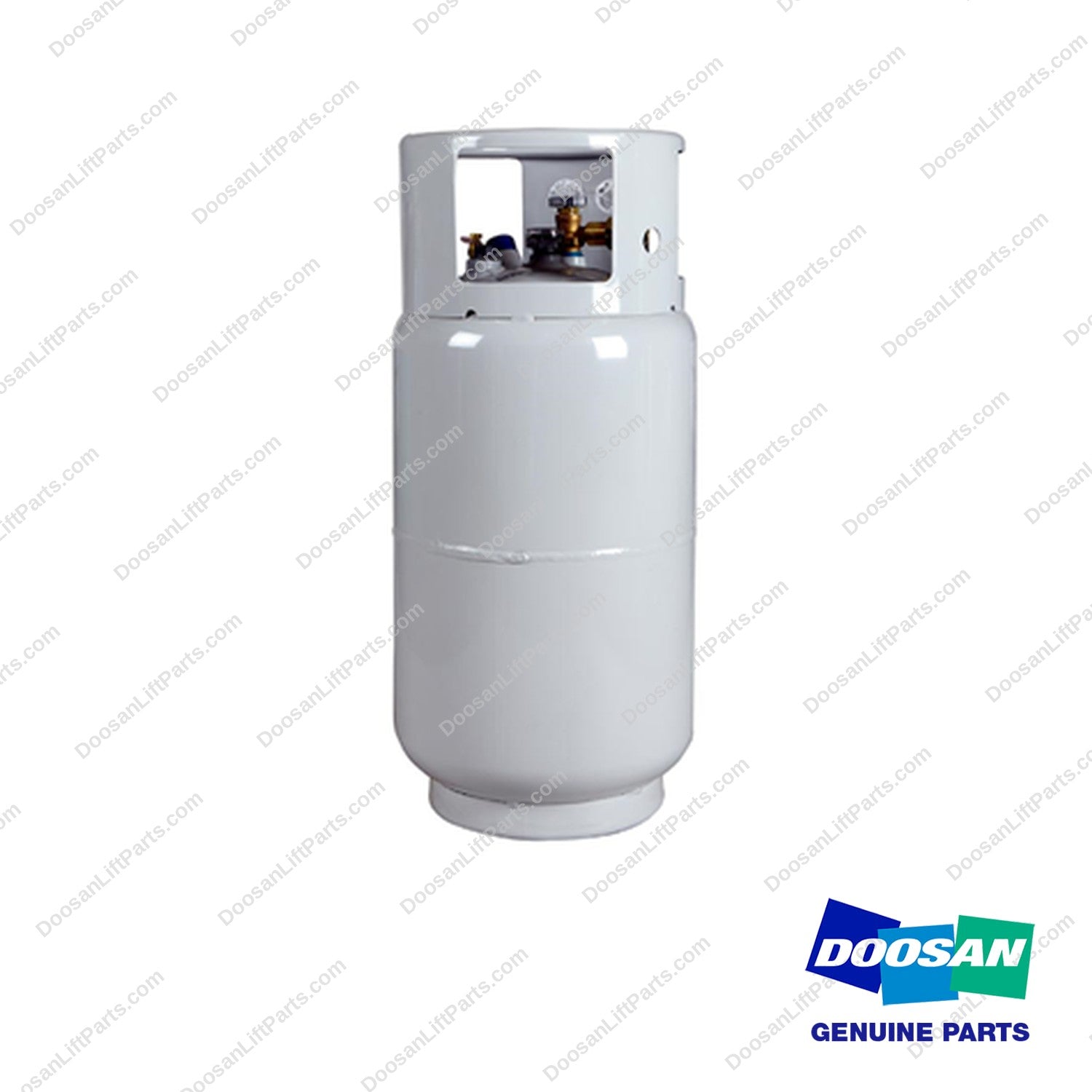 T282077S - 33# Steel Tank With Gauge - OEM Doosan Daewoo Bobcat