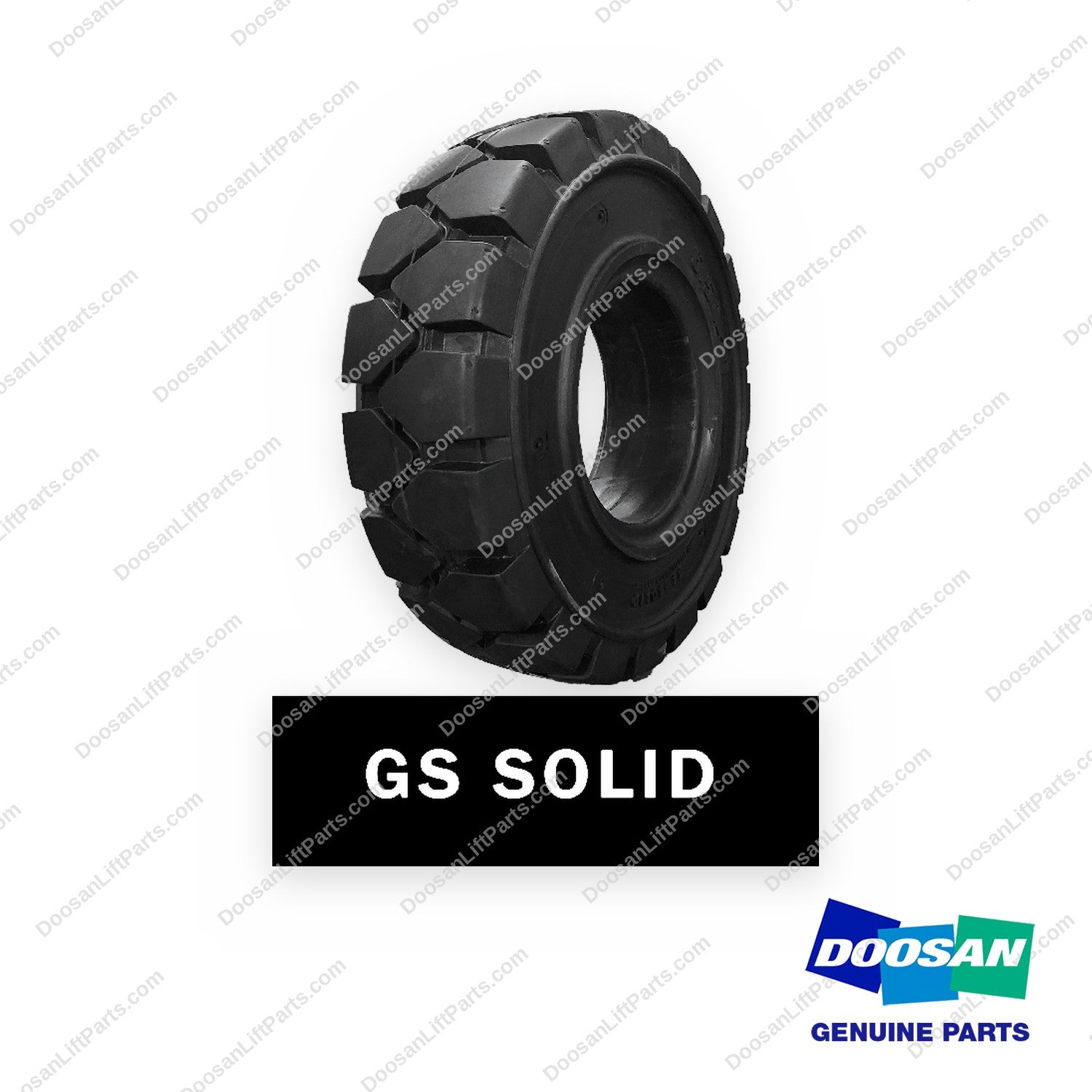 22218101 - 500 X 8-3.00" GS Solid - OEM Doosan Daewoo Bobcat